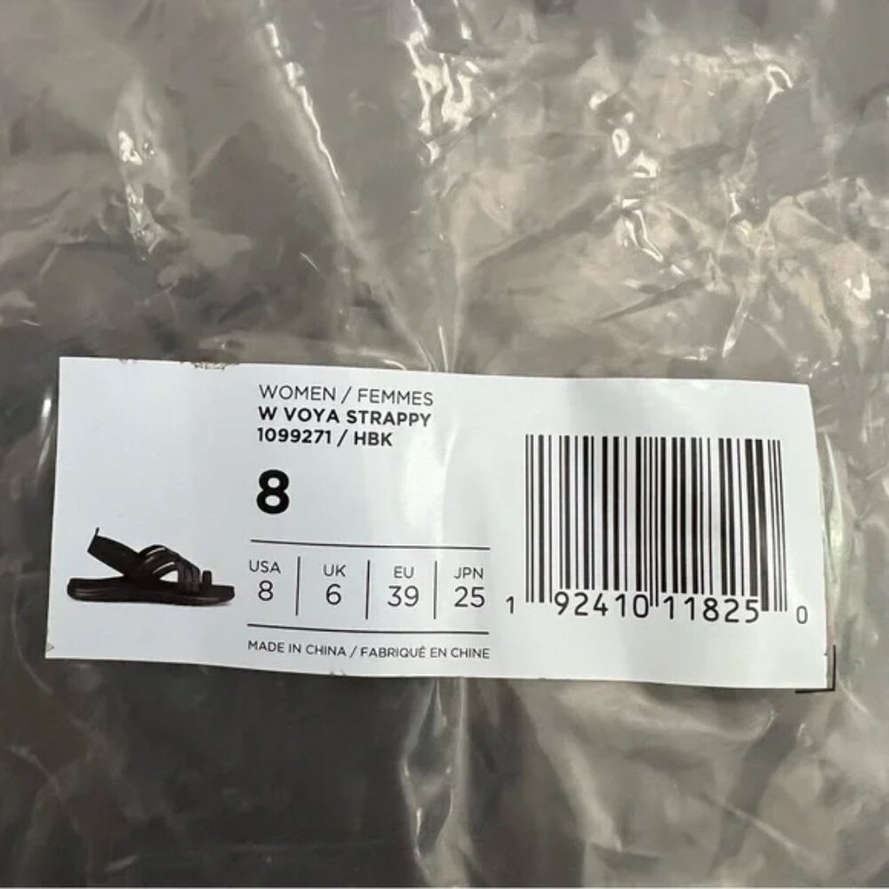 NWT Teva Women's Voya Strappy Sandals Black various sizes - Picture 8 of 8